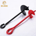 Heavy-Duty Powder Coated Steel Rod Screw Helix Ground Anchor